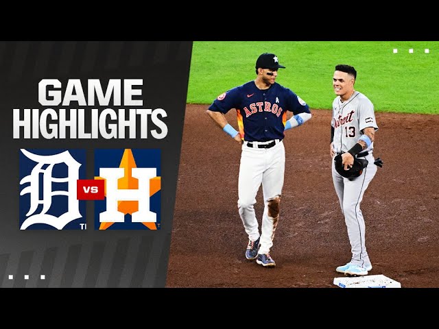 Tigers vs. Astros Game Highlights (6/16/24) | MLB Highlights Tigers vs. Astros Game Highlights (6/16/24) | MLB Highlights