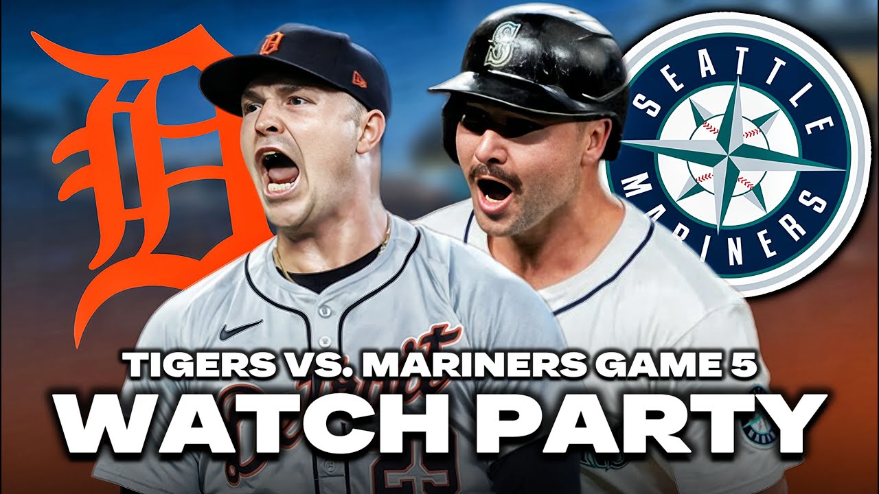 Detroit Tigers Vs Seattle Mariners LIVE Watch Party | October 10th, 2025 Detroit Tigers Vs Seattle Mariners LIVE Watch Party | October 10th, 2025