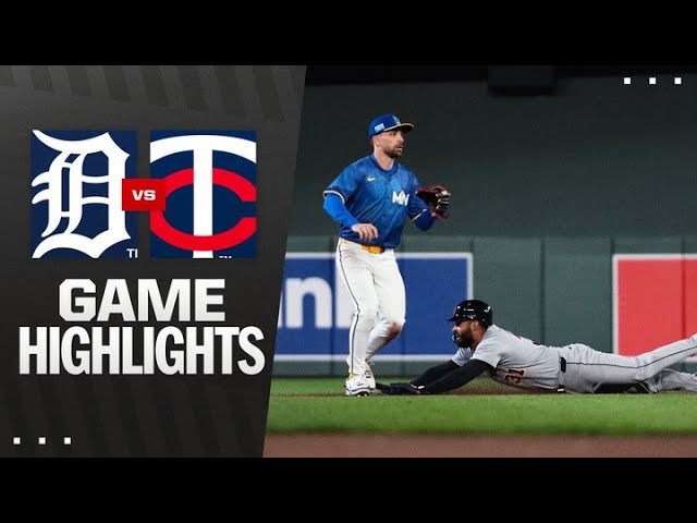 Tigers vs. Twins Highlights (4/11/25) | MLB Highlights Tigers vs. Twins Highlights (4/11/25) | MLB Highlights