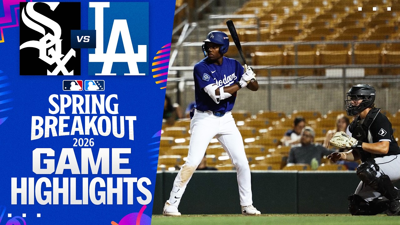 White Sox vs. Dodgers Spring Breakout Game Highlights (3/21/26) | MLB Highlights White Sox vs. Dodgers Spring Breakout Game Highlights (3/21/26) | MLB Highlights