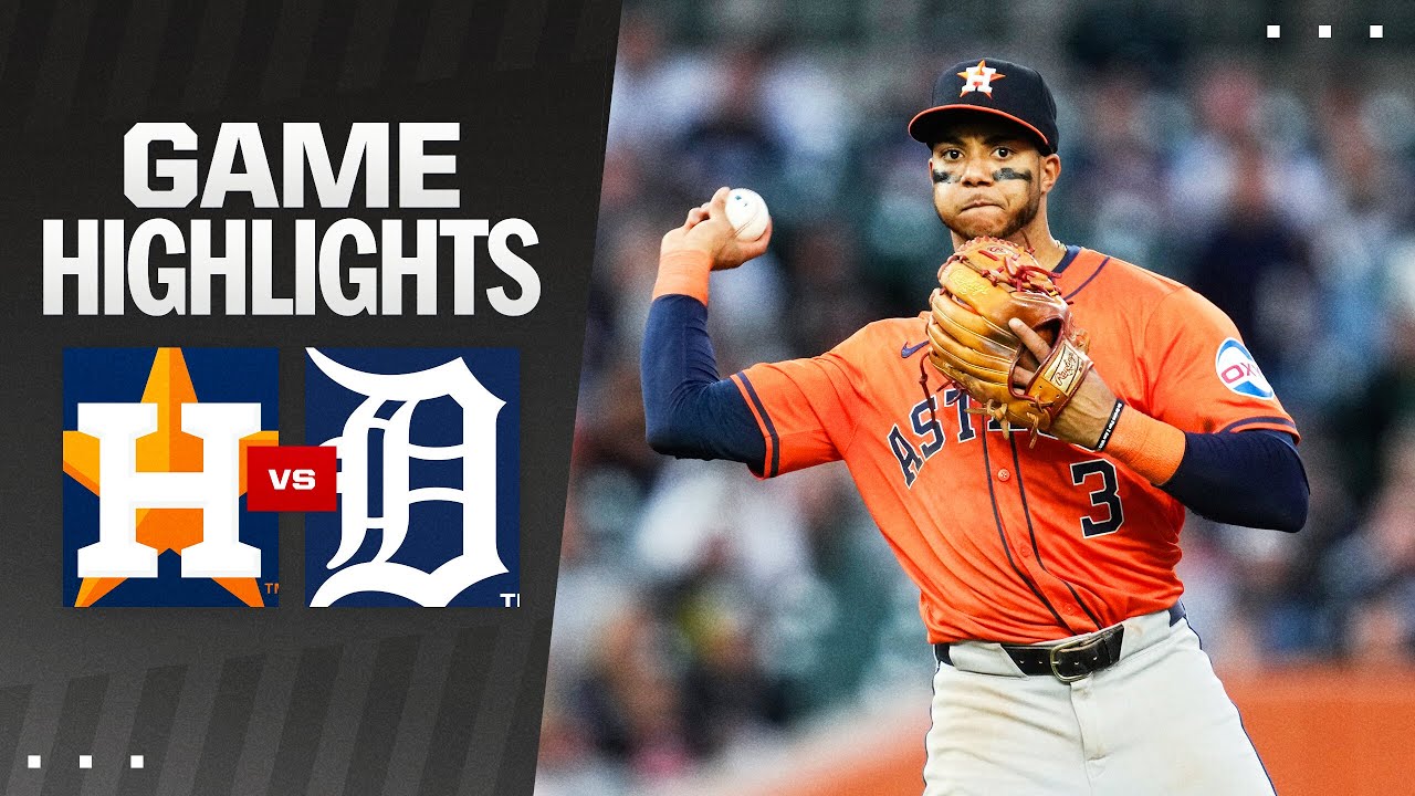 Astros vs. Tigers Game Highlights (5/10/24) | MLB Highlights Astros vs. Tigers Game Highlights (5/10/24) | MLB Highlights