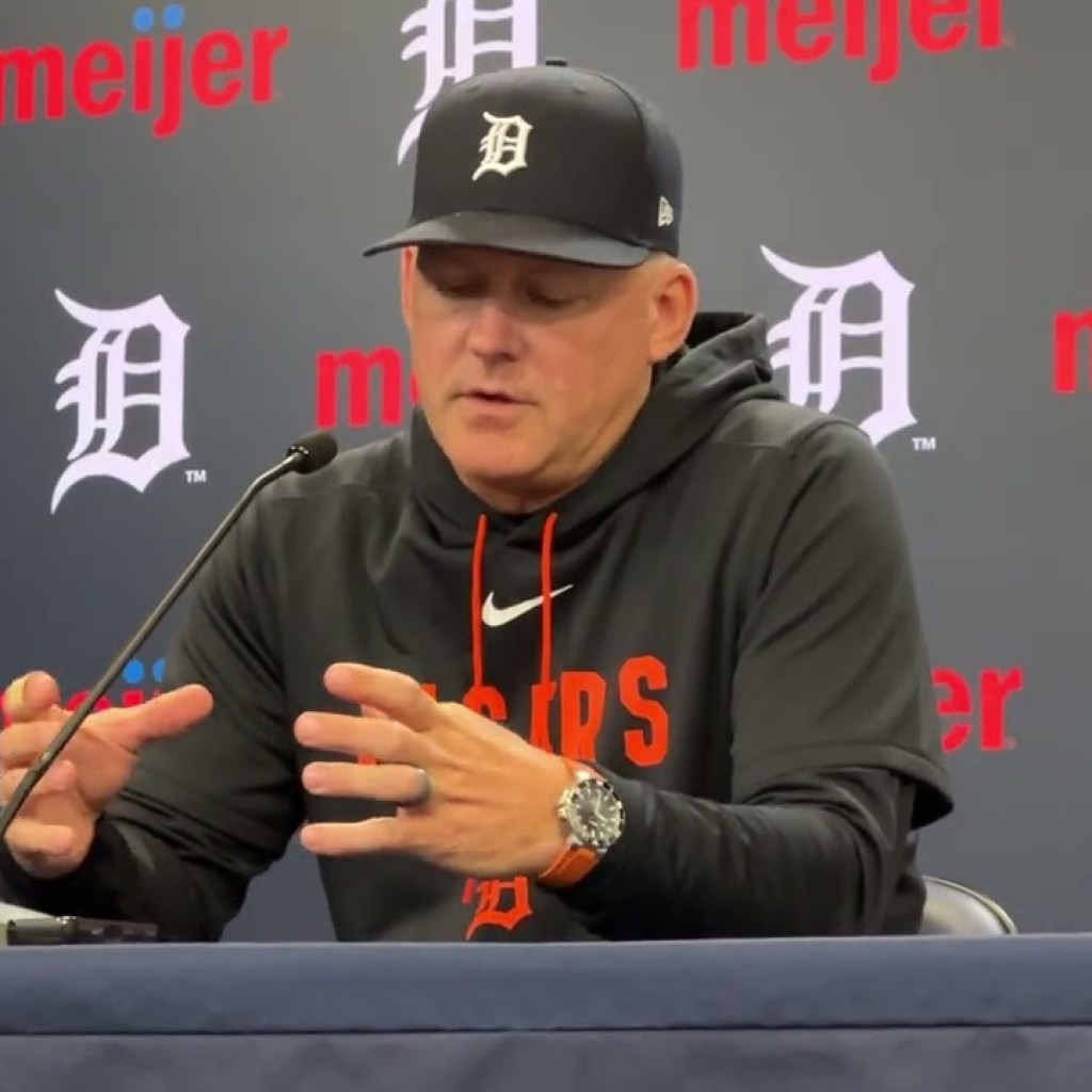 Tigers manager A.J. Hinch reacts to Framber Valdez hit-by-pitch, ejection Tigers manager A.J. Hinch reacts to Framber Valdez hit-by-pitch, ejection