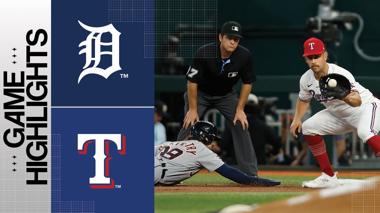 Tigers vs. Rangers Game Highlights (6/28/23) | MLB Highlights Tigers vs. Rangers Game Highlights (6/28/23) | MLB Highlights
