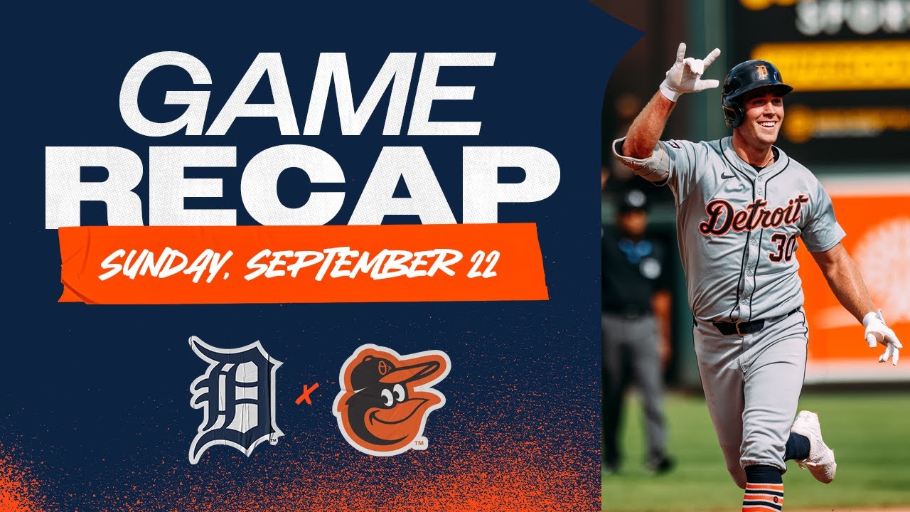 Game Highlights: Kerry Carpenter Homers Twice in Series Win Over Orioles | 9/22/24 Game Highlights: Kerry Carpenter Homers Twice in Series Win Over Orioles | 9/22/24