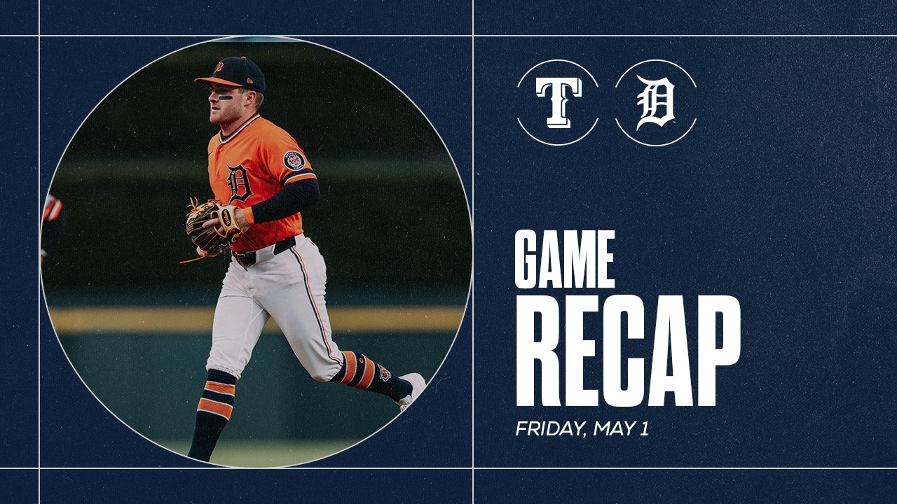 Tigers vs. Rangers Highlights | 5/1/26 Tigers vs. Rangers Highlights | 5/1/26