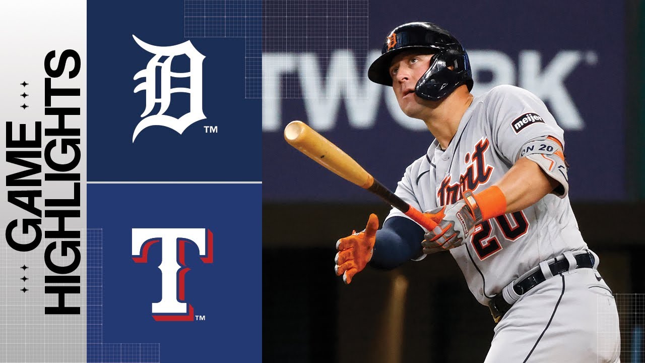 Tigers vs. Rangers Game Highlights (6/29/23) | MLB Highlights Tigers vs. Rangers Game Highlights (6/29/23) | MLB Highlights