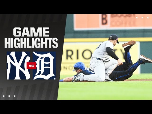 Yankees vs. Tigers Game Highlights (8/16/24) | MLB Highlights Yankees vs. Tigers Game Highlights (8/16/24) | MLB Highlights
