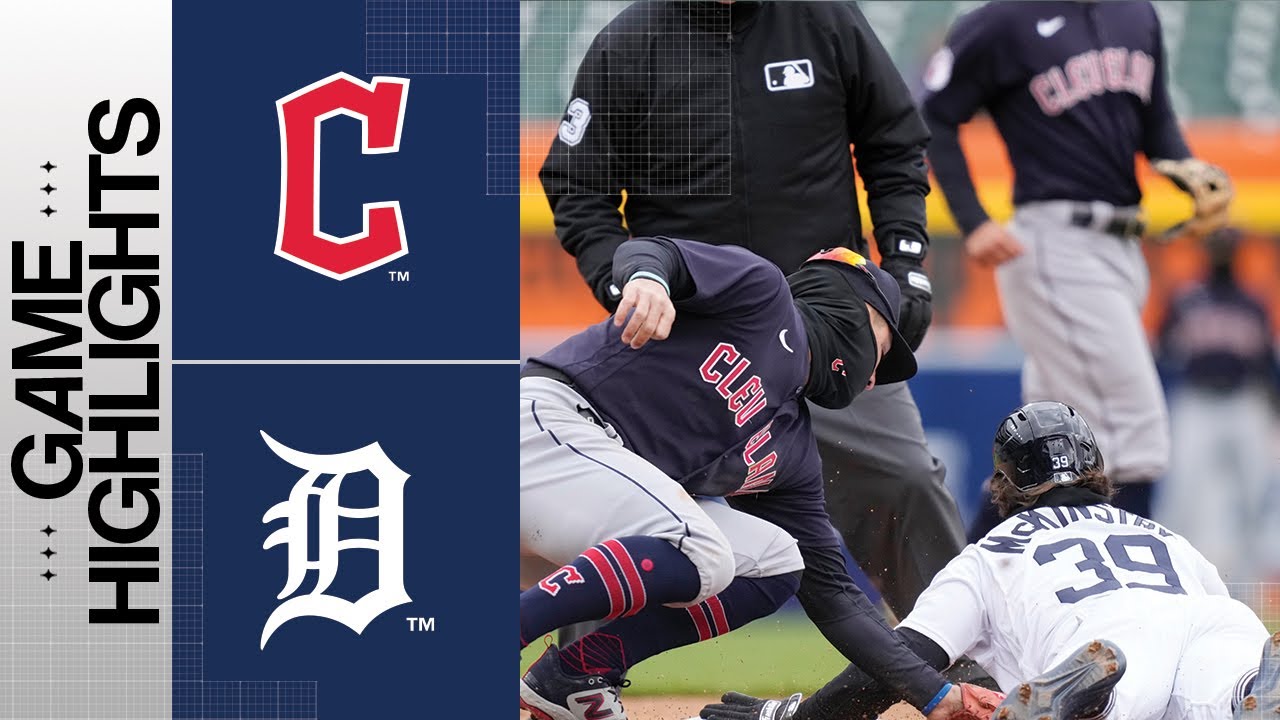 Guardians vs. Tigers Game 1 Highlights (4/18/23) | MLB Highlights Guardians vs. Tigers Game 1 Highlights (4/18/23) | MLB Highlights