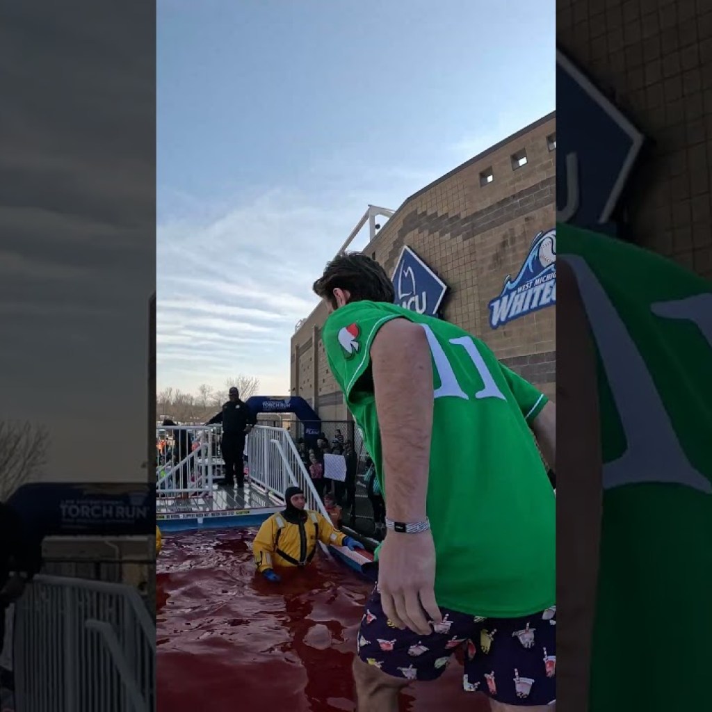 The West Michigan Whitecaps Take the Plunge! The West Michigan Whitecaps Take the Plunge!