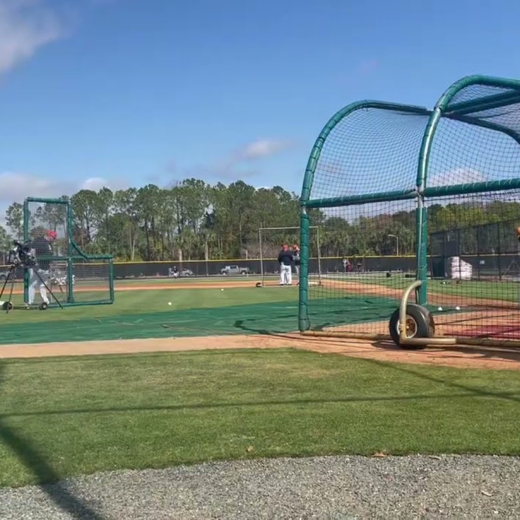 Future Tigers stars Max Clark, Kevin McGonigle hit bombs at practice Future Tigers stars Max Clark, Kevin McGonigle hit bombs at practice