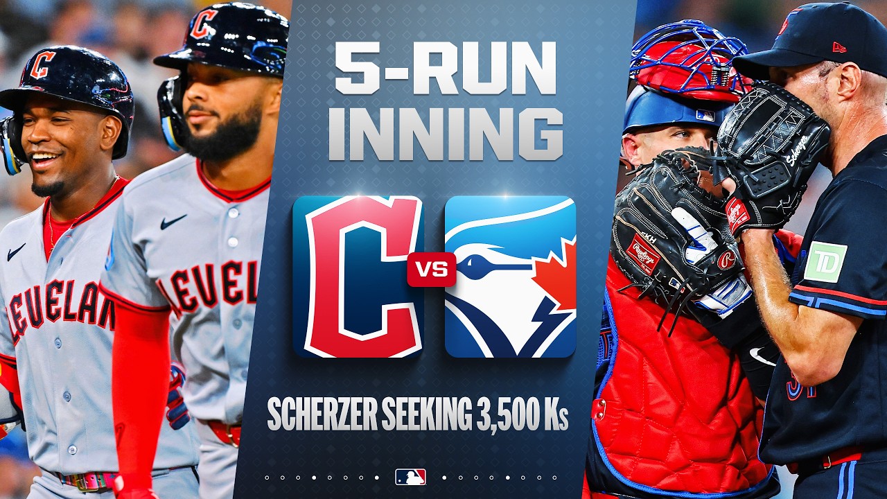 FULL INNING: Guardians score 5 runs with Max Scherzer 1 strikeout away from 3,500 | MLB Highlights FULL INNING: Guardians score 5 runs with Max Scherzer 1 strikeout away from 3,500 | MLB Highlights
