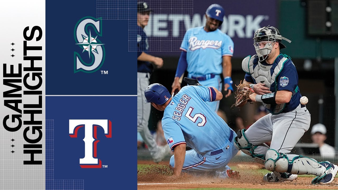 Mariners vs. Rangers Game Highlights (6/4/23) | MLB Highlights Mariners vs. Rangers Game Highlights (6/4/23) | MLB Highlights