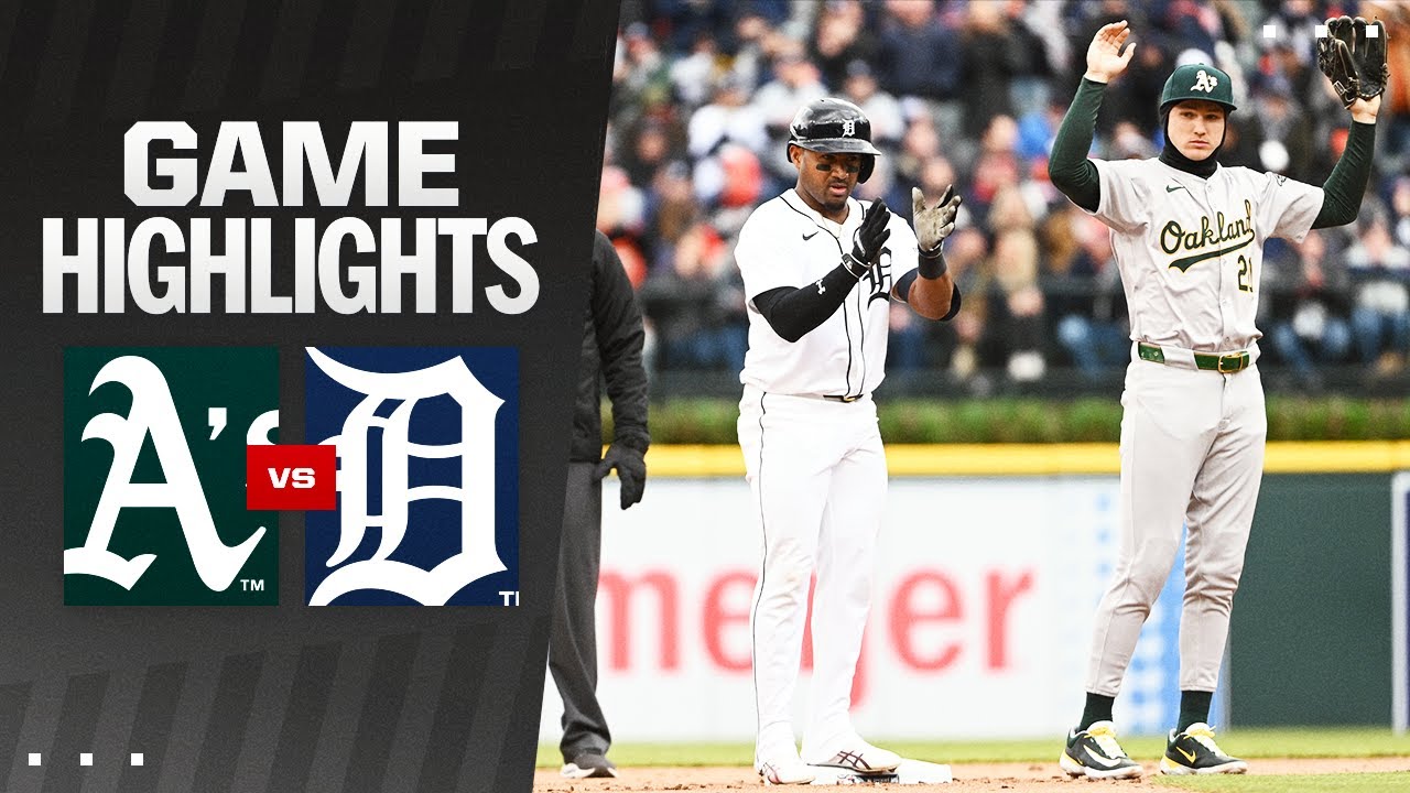 A’s vs. Tigers Game Highlights (4/5/24) | MLB Highlights A’s vs. Tigers Game Highlights (4/5/24) | MLB Highlights