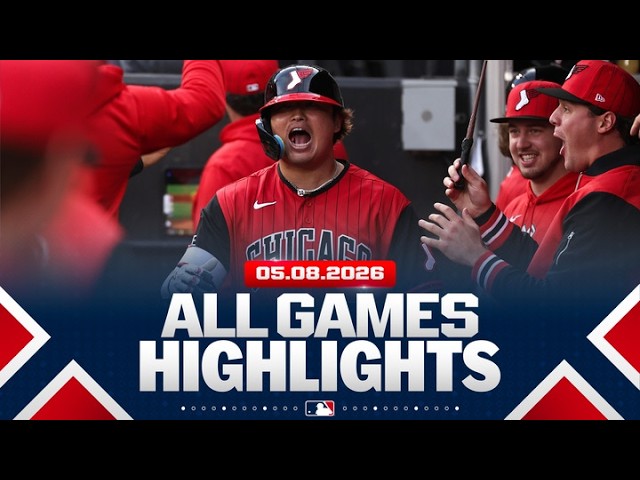 Highlights from ALL GAMES on 5/8 (Misiorowski fans 11, Murakami hits HR No. 15 and MORE!) Highlights from ALL GAMES on 5/8 (Misiorowski fans 11, Murakami hits HR No. 15 and MORE!)