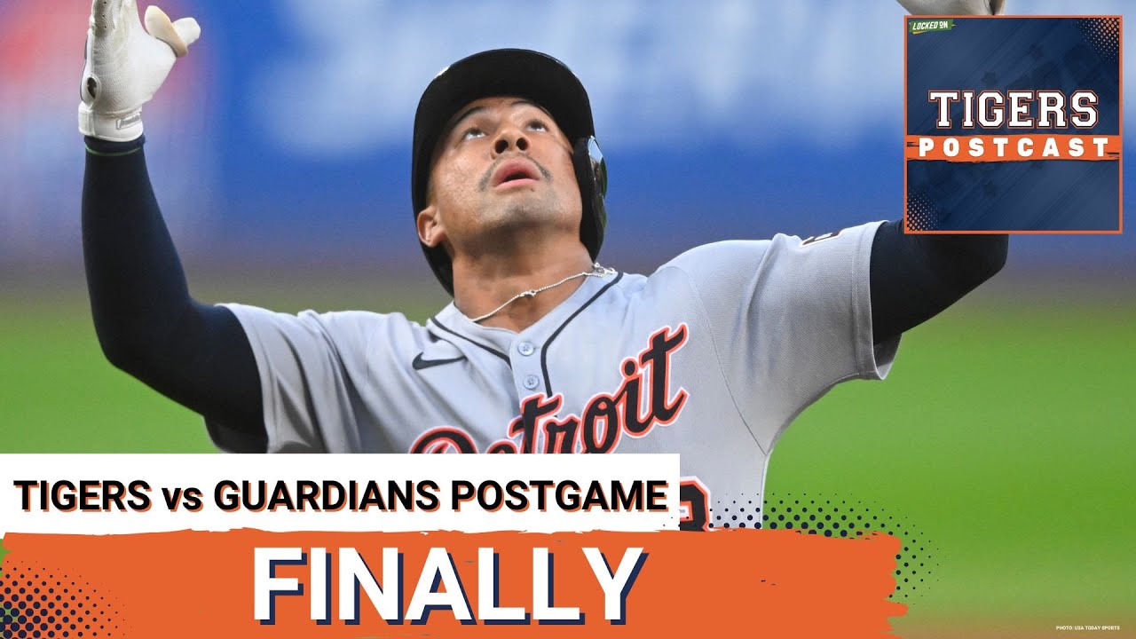 TIGERS POSTCAST: FINALLY! Detroit Tigers FINALLY WIN; TOP Cleveland Guardians, Central Up For Grabs TIGERS POSTCAST: FINALLY! Detroit Tigers FINALLY WIN; TOP Cleveland Guardians, Central Up For Grabs