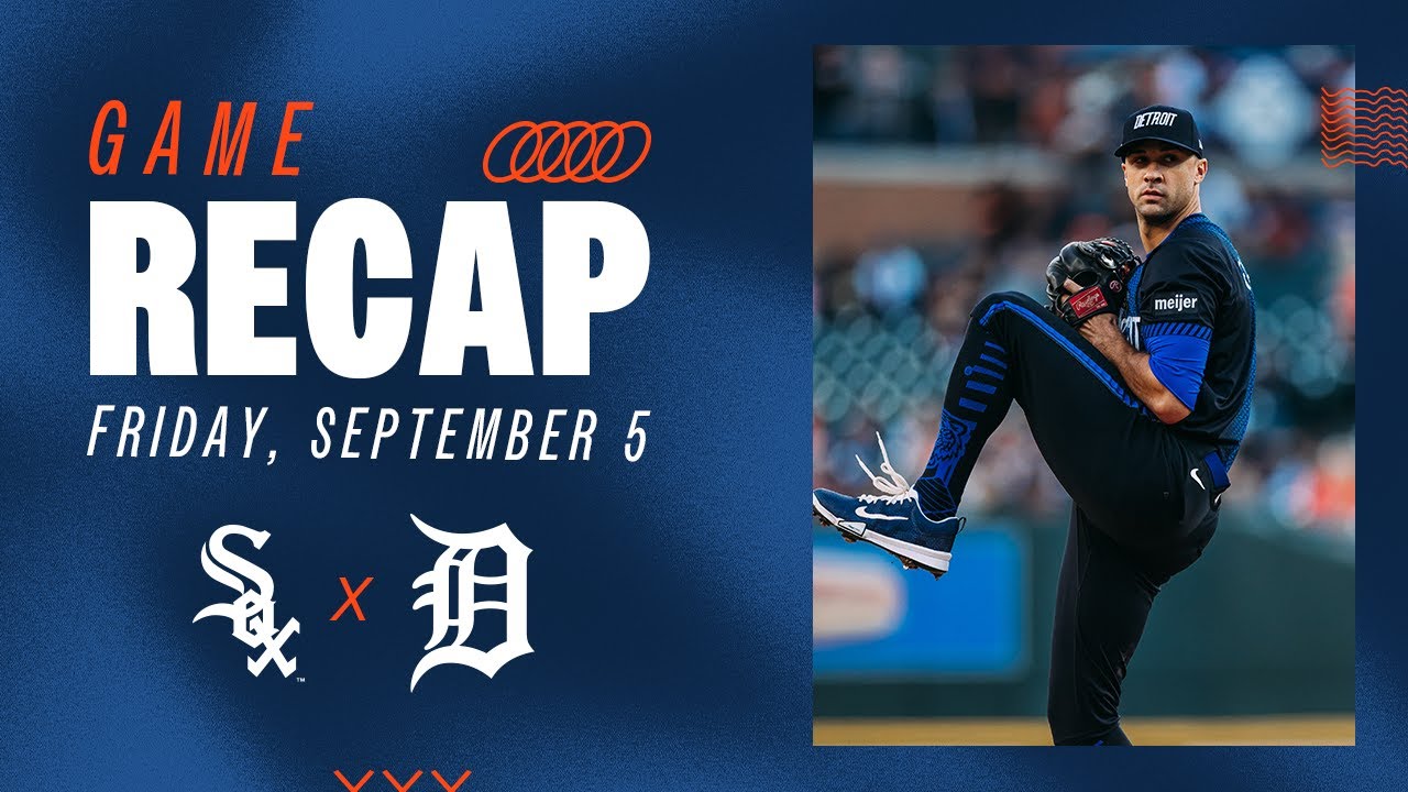 Tigers vs White Sox Highlights | 9/5/25 Tigers vs White Sox Highlights | 9/5/25