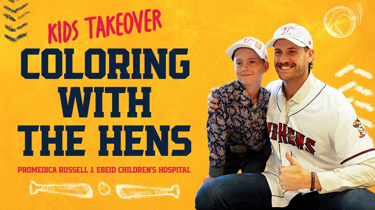 Kid’s Takeover 2026: Coloring with the Hens Kid’s Takeover 2026: Coloring with the Hens