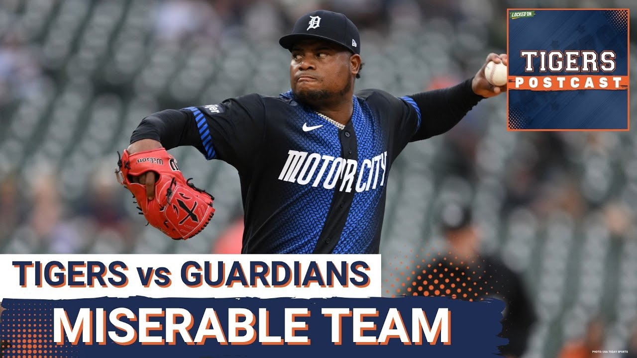 TIGERS POSTCAST: MISERABLE! Detroit Tigers LOSE To Cleveland Guardians, Last Place In AL Central TIGERS POSTCAST: MISERABLE! Detroit Tigers LOSE To Cleveland Guardians, Last Place In AL Central