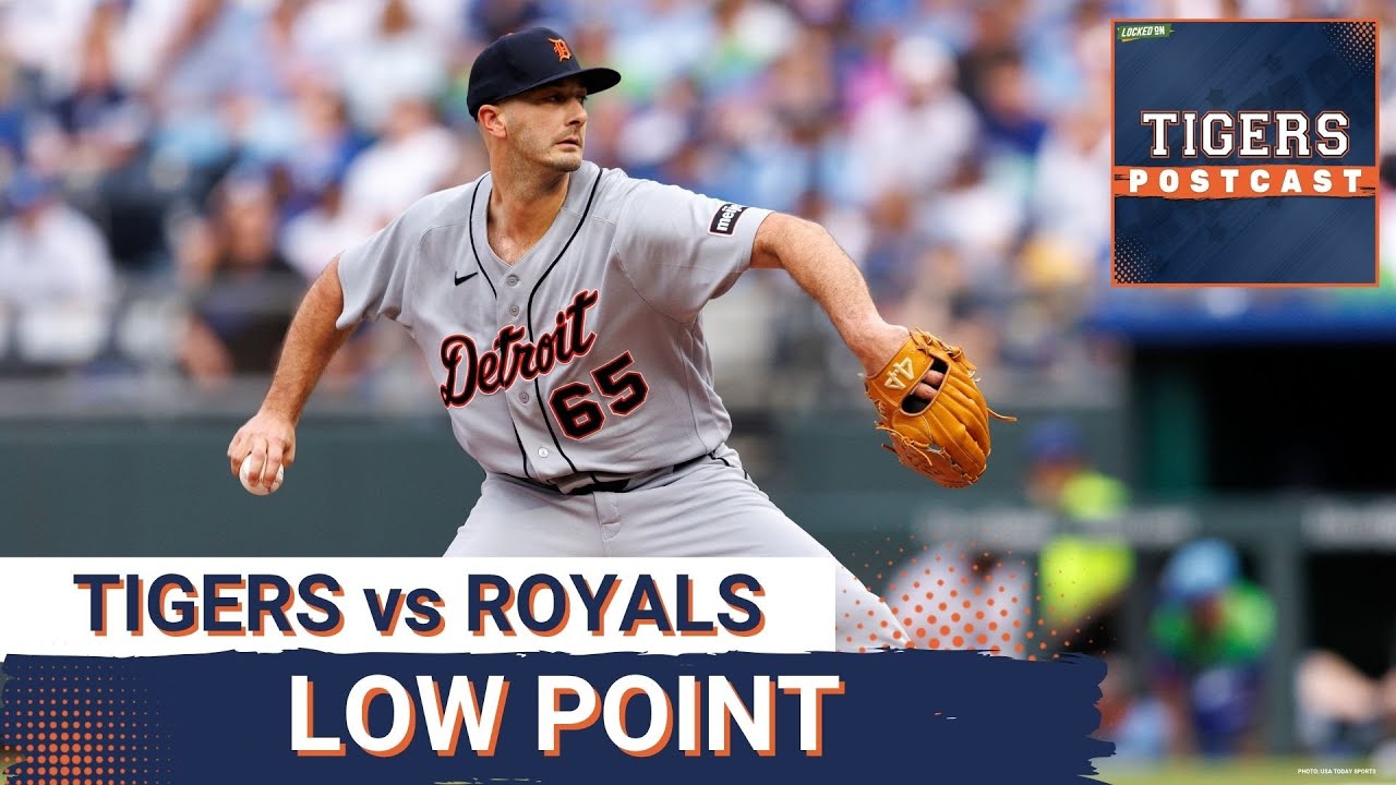 TIGERS POSTCAST: SEASON LOW POINT! Detroit Tigers Lose To Kansas City Royals, 5-Straight Losses TIGERS POSTCAST: SEASON LOW POINT! Detroit Tigers Lose To Kansas City Royals, 5-Straight Losses