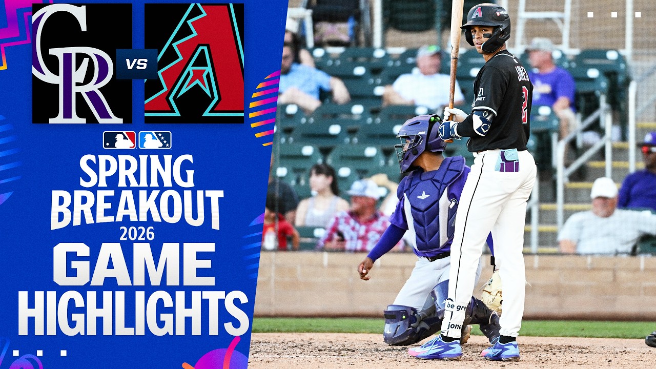 Rockies vs. D-backs Spring Breakout Game Highlights (3/21/26) | MLB Highlights Rockies vs. D-backs Spring Breakout Game Highlights (3/21/26) | MLB Highlights
