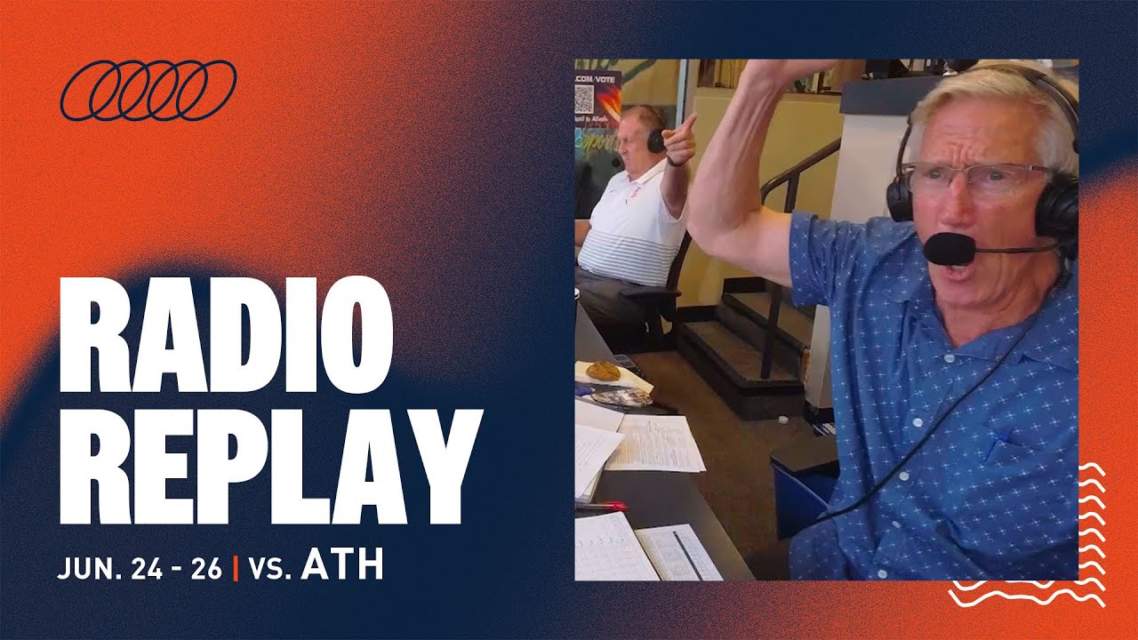 Radio Replay: Dan Dickerson’s Best Calls in Series Win Over A’s Radio Replay: Dan Dickerson’s Best Calls in Series Win Over A’s