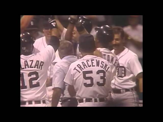 NYY@DET: Trammell hits two-out, walk-off grand slam NYY@DET: Trammell hits two-out, walk-off grand slam