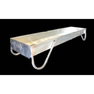 EL FEED TROUGH GRAIN GALVINIZED 10FT (LVI) EL FEED TROUGH GRAIN GALVINIZED 10FT (LVI)