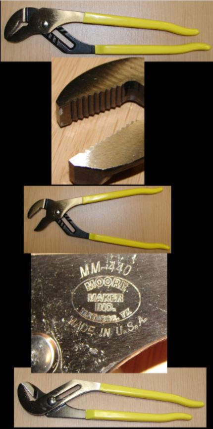 MOORE PLIER TONGUE & GROOVE MOORE PLIER TONGUE & GROOVE