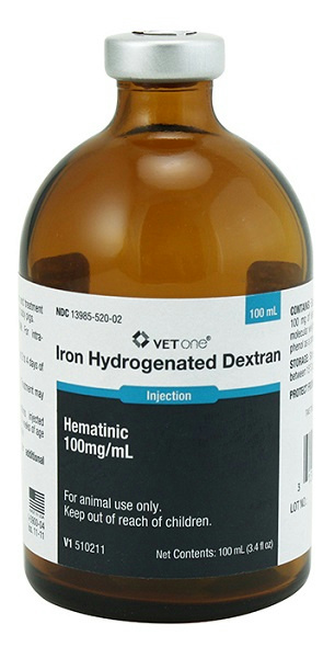 IRON HYD. DEXTRAN 100mg INJ- 100 ML. IRON HYD. DEXTRAN 100mg INJ- 100 ML.