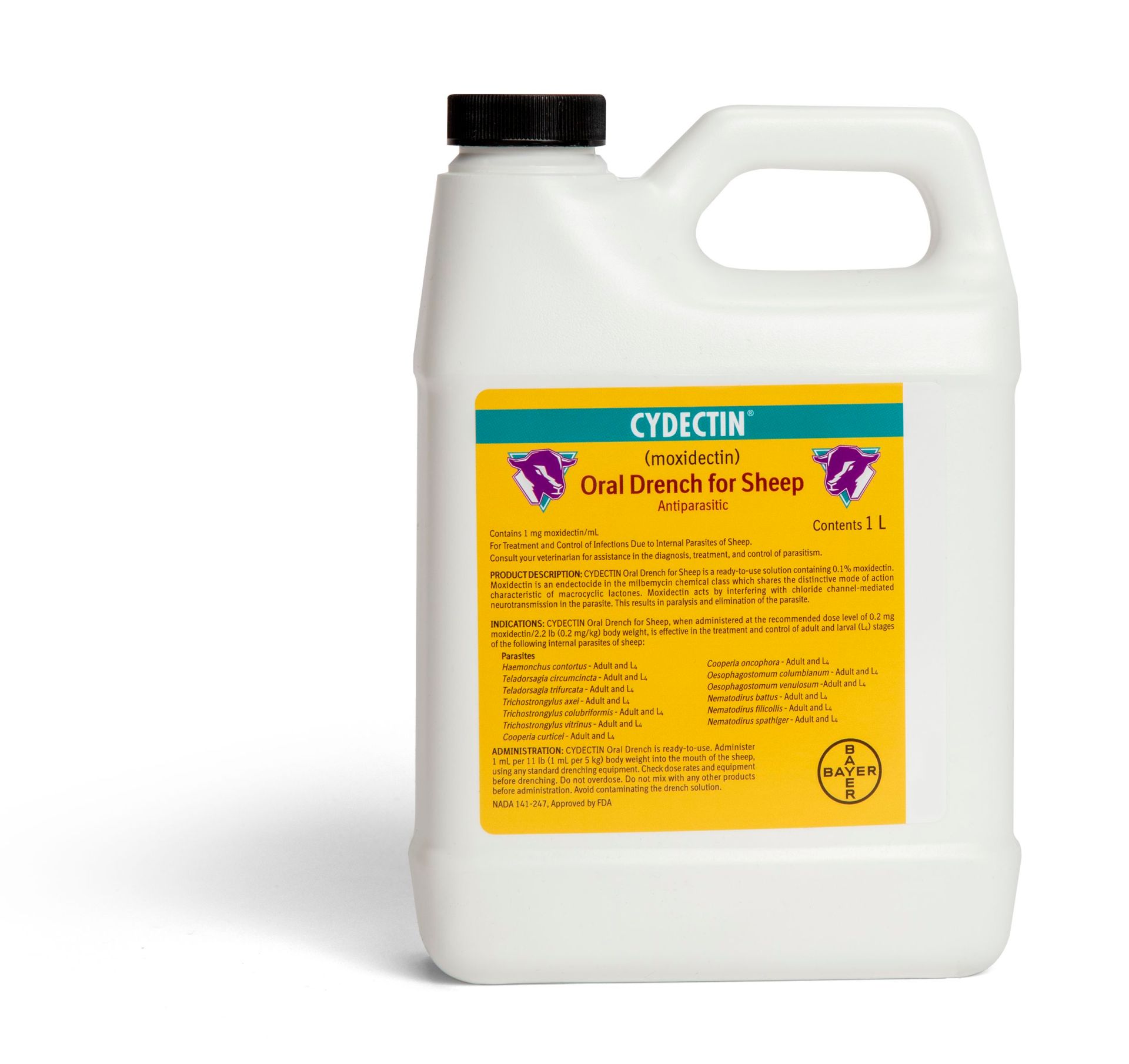 CYDECTIN ORAL DRENCH FOR SHEEP (LT) CYDECTIN ORAL DRENCH FOR SHEEP (LT)