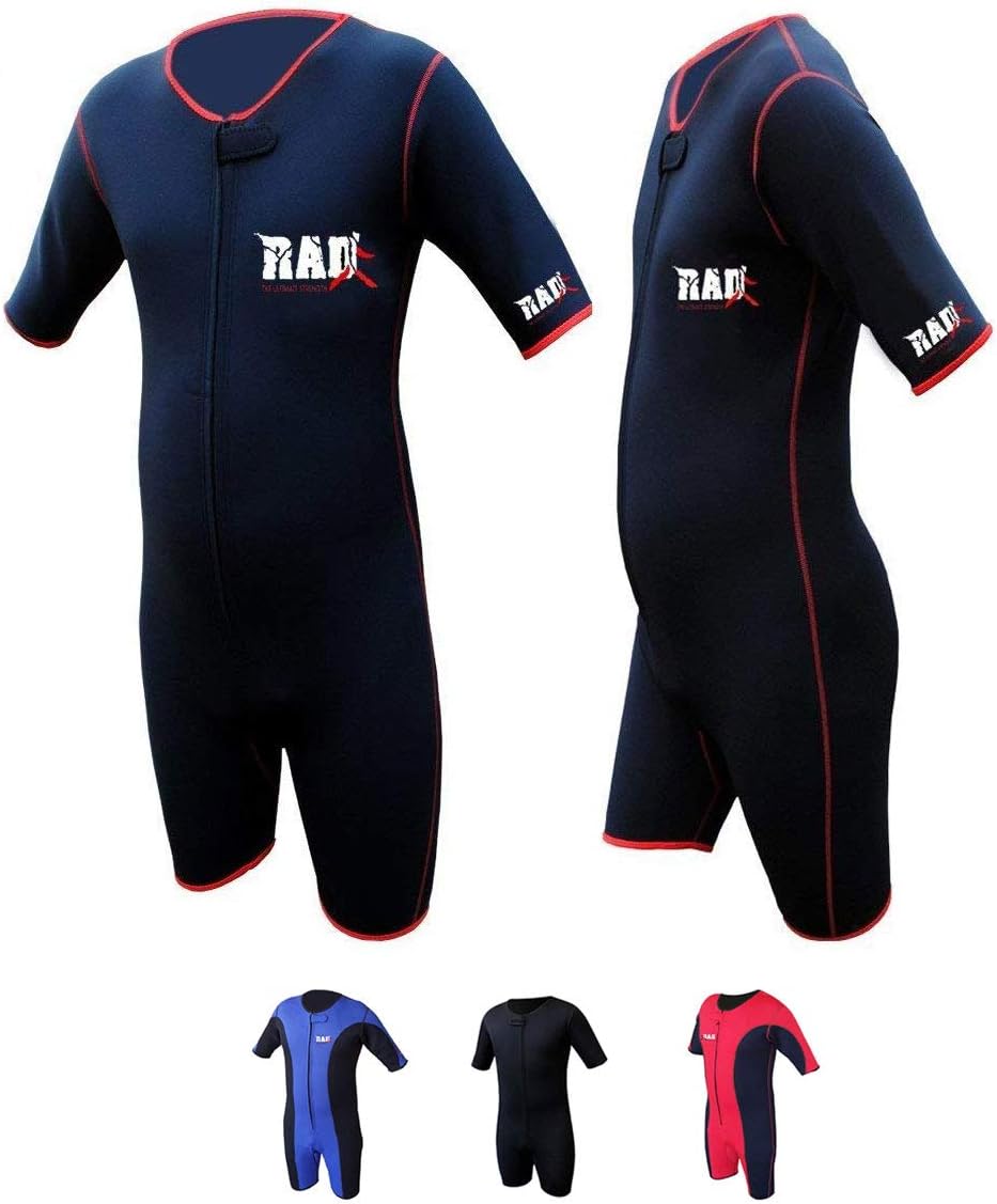 RAD Neoprene Sweat Sauna Suit Men Weight Loss Workout Sauna Suit for Women Sports Exercise Fitness RAD Neoprene Sweat Sauna Suit Men Weight Loss Workout Sauna Suit for Women Sports Exercise Fitness