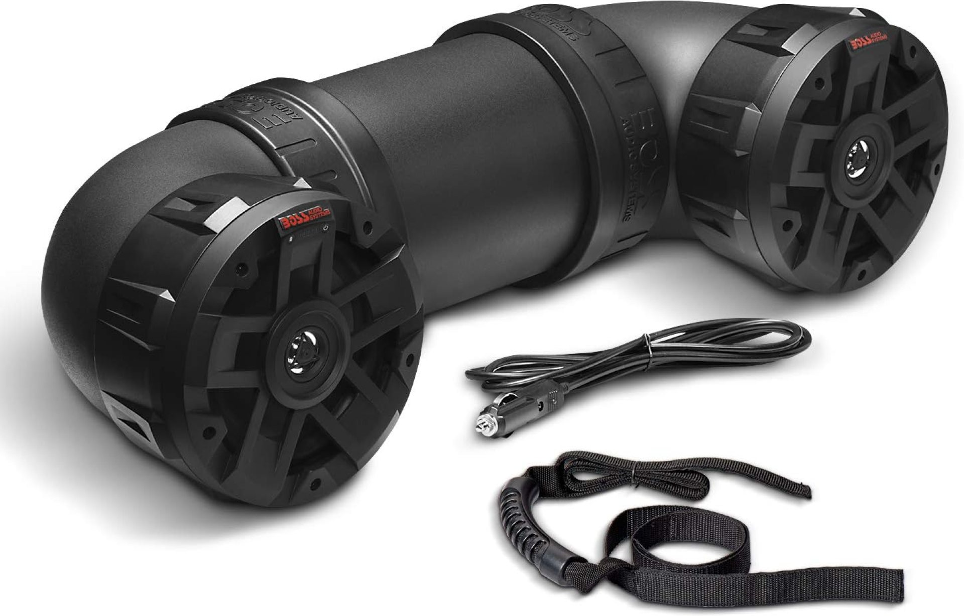 BOSS Audio Systems ATVB6.5R ATV UTV Weatherproof Sound System – 6.5 Inch Speakers, 1 Inch Tweeters, Built-in Amplifier, Bluetooth, Rechargeable Battery, Easy Installation for 12 Volt Vehicles BOSS Audio Systems ATVB6.5R ATV UTV Weatherproof Sound System – 6.5 Inch Speakers, 1 Inch Tweeters, Built-in Amplifier, Bluetooth, Rechargeable Battery, Easy Installation for 12 Volt Vehicles