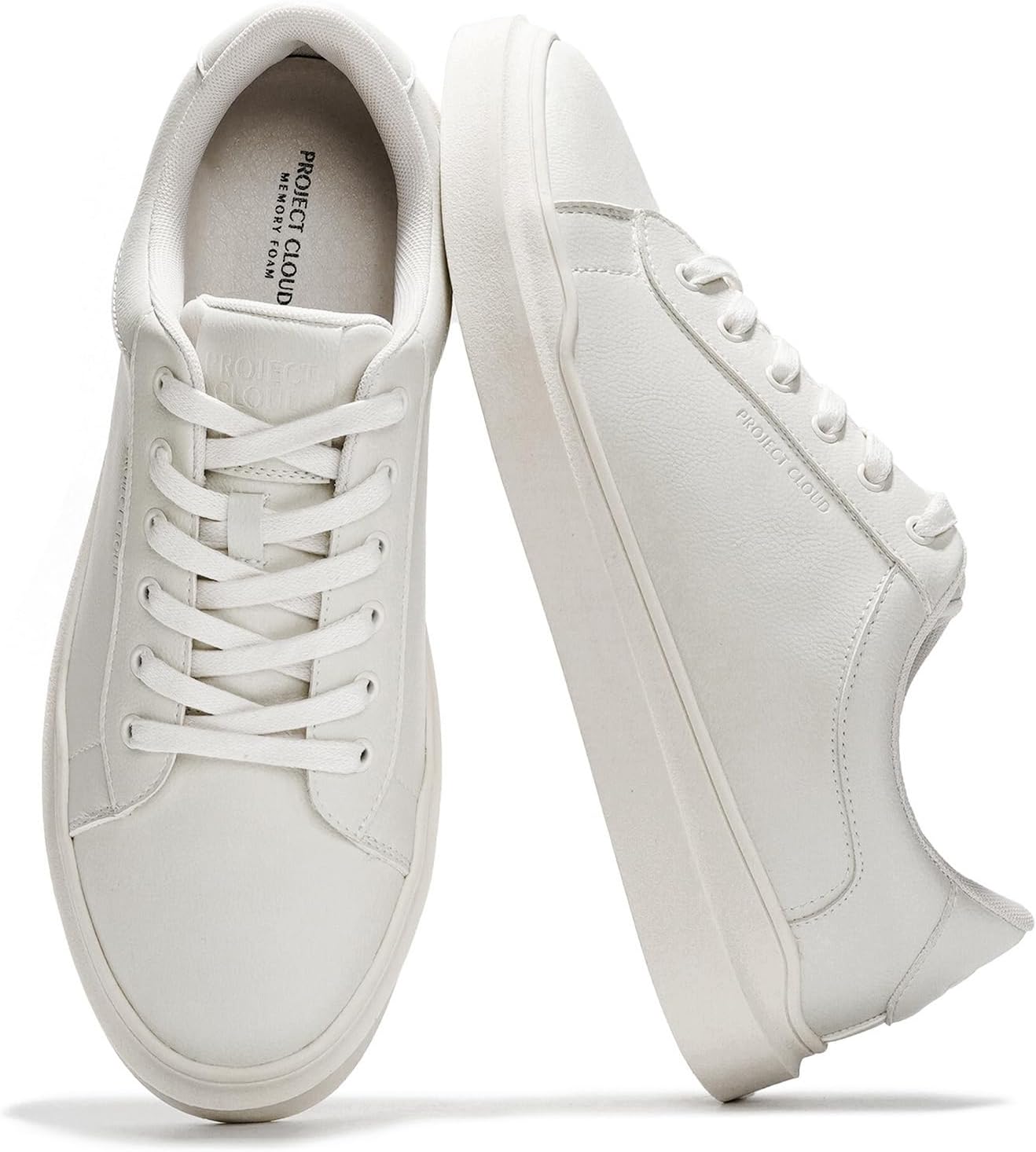 Project Cloud Mens Casual Shoes – Stylish and Lightweight Men’s Fashion Sneakers with Memory Foam Insole – Non Slip Laced-Up Casual Shoes for Men for All-Day Wear (Tilton) Project Cloud Mens Casual Shoes – Stylish and Lightweight Men’s Fashion Sneakers with Memory Foam Insole – Non Slip Laced-Up Casual Shoes for Men for All-Day Wear (Tilton)
