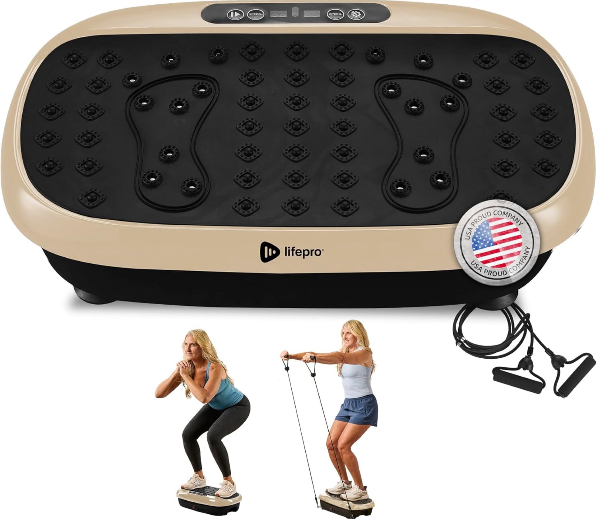 Lifepro Vibration Plate Exercise Machine with Magnetic Acupoints – Full Body Vibration Platform for Beginners and Recovery – Ideal Lymphatic Drainage Massager for Muscle Toning and Overall Fitness Lifepro Vibration Plate Exercise Machine with Magnetic Acupoints – Full Body Vibration Platform for Beginners and Recovery – Ideal Lymphatic Drainage Massager for Muscle Toning and Overall Fitness