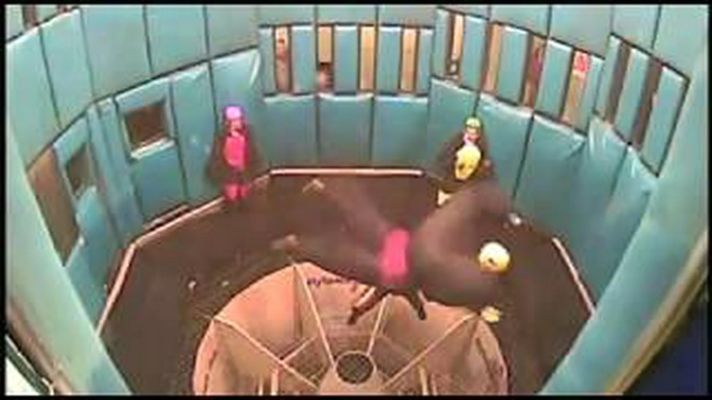 Top secret German testing facility experimenting with human flight. Top secret German testing facility experimenting with human flight.