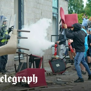 Far-Right rioters target migrant hotels as unrest continues Far-Right rioters target migrant hotels as unrest continues