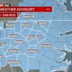 Cold Weather Advisory in effect for Central NC Sunday night Cold Weather Advisory in effect for Central NC Sunday night