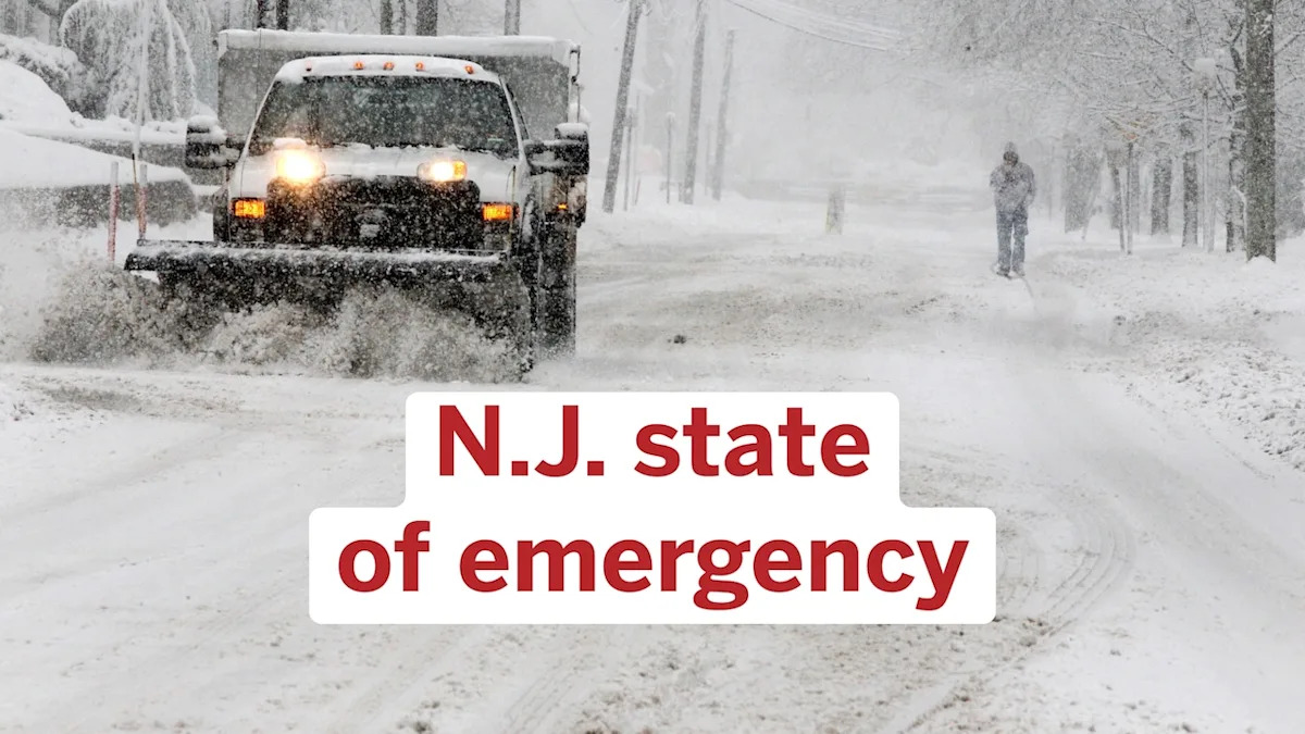 N.J. declares state of emergency with up to 9 inches of snow, wintry mix looming in winter storm N.J. declares state of emergency with up to 9 inches of snow, wintry mix looming in winter storm