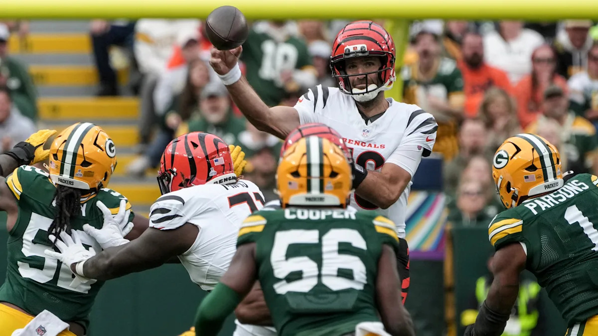 Bengals show signs of life with Joe Flacco, but lose again as comeback falls short vs. Packers Bengals show signs of life with Joe Flacco, but lose again as comeback falls short vs. Packers