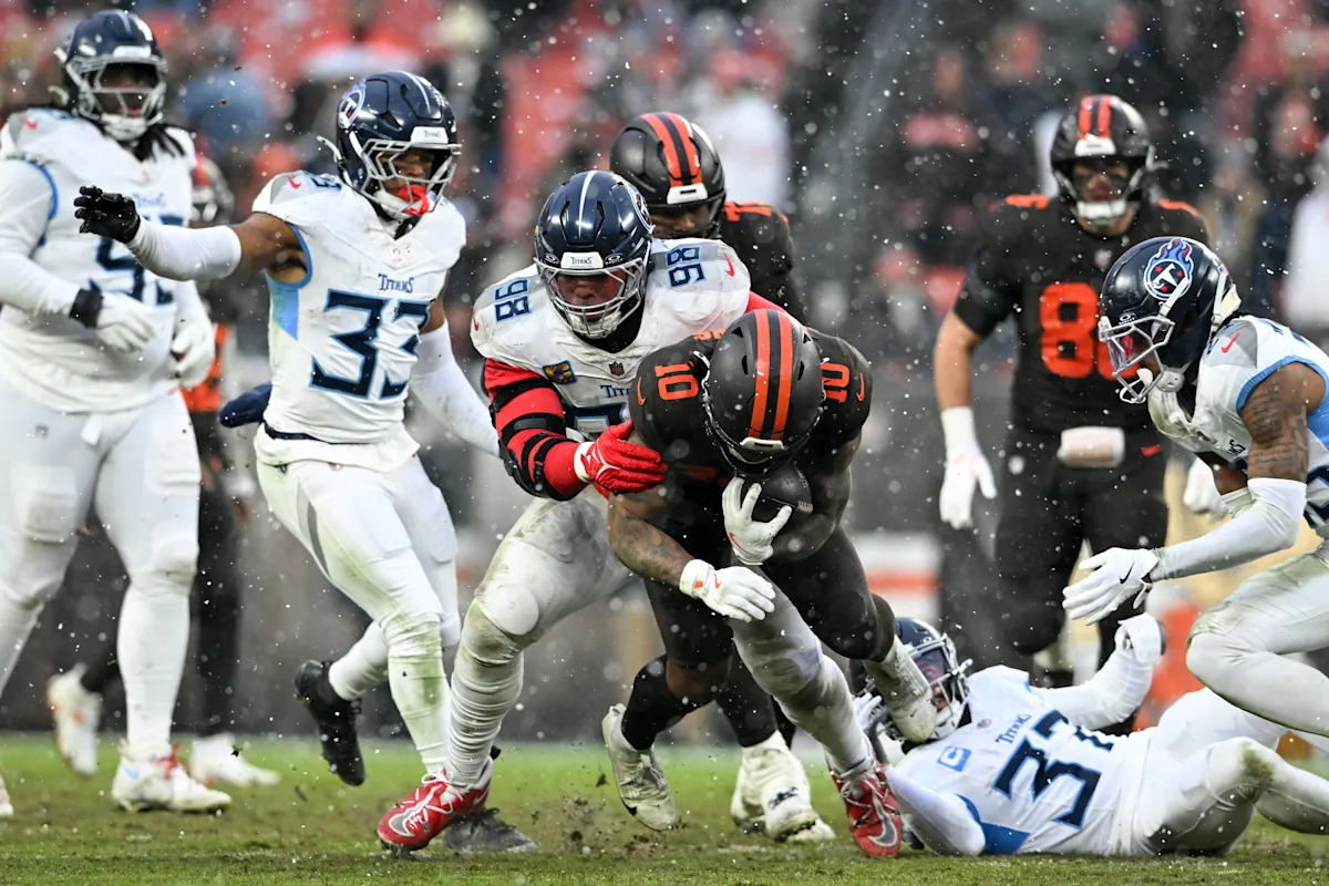 Browns line, QB play dramatically hurting RB Quinshon Judkins’ performance Browns line, QB play dramatically hurting RB Quinshon Judkins’ performance