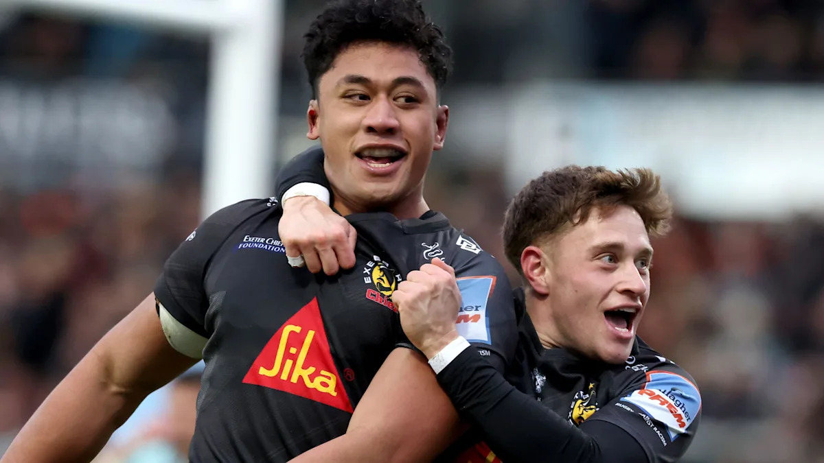 Exeter go second in Prem after beating Leicester Exeter go second in Prem after beating Leicester