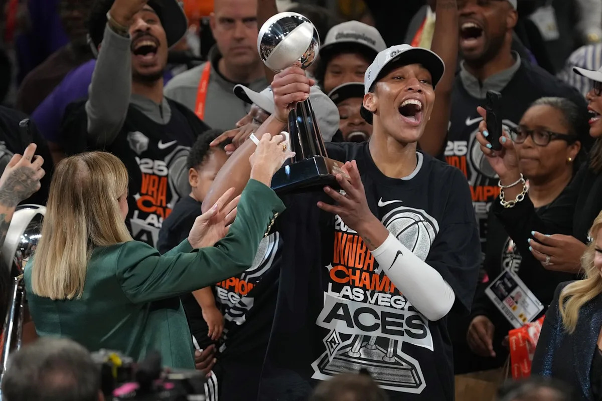 Aces celebrate third WNBA championship in four years with parade on Las Vegas Boulevard Aces celebrate third WNBA championship in four years with parade on Las Vegas Boulevard