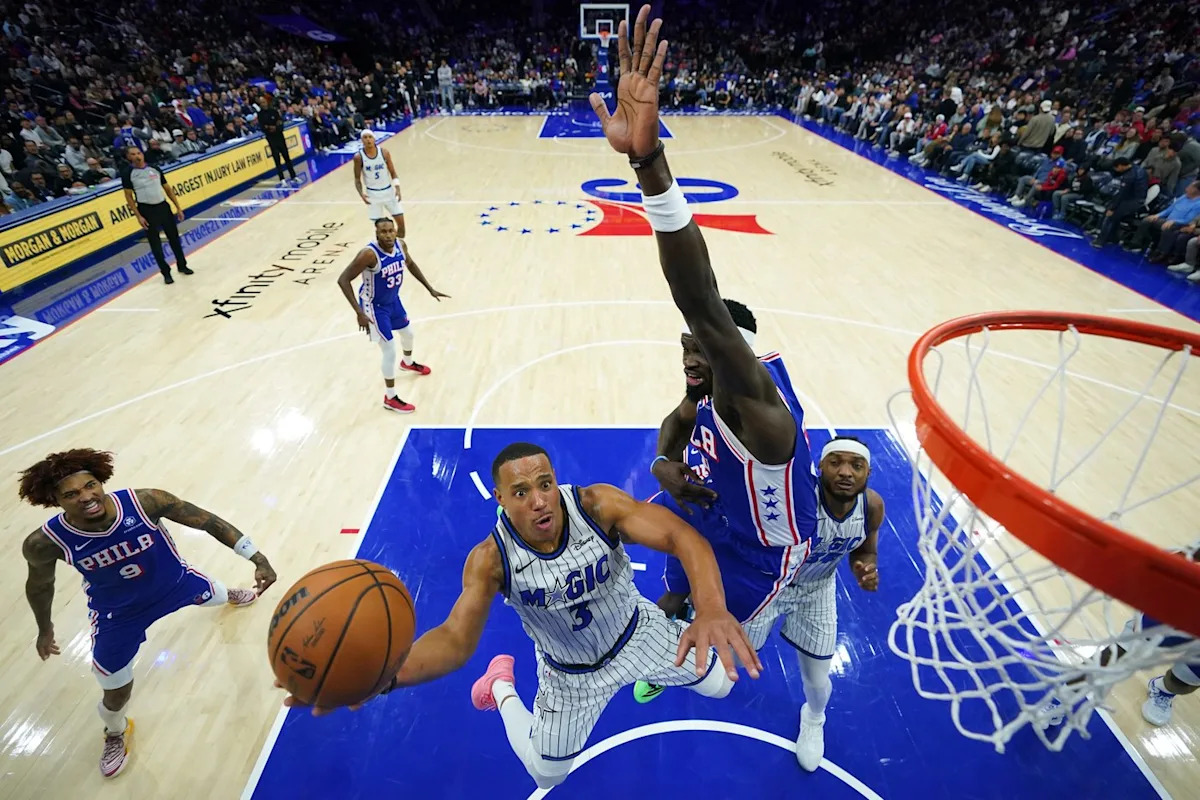 76ers stay undefeated with 136-124 win over Magic 76ers stay undefeated with 136-124 win over Magic