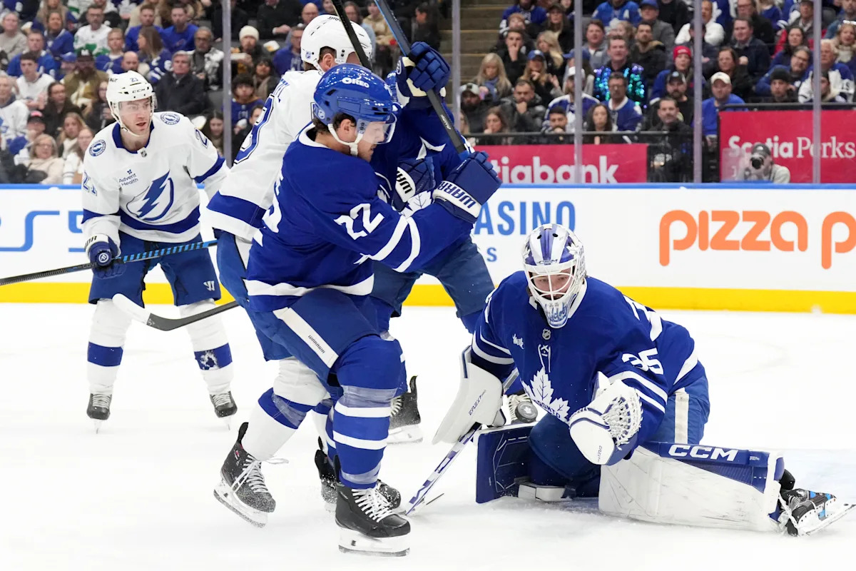 Dennis Hildeby earns his first NHL shutout as Maple Leafs blank Lightning 2-0 Dennis Hildeby earns his first NHL shutout as Maple Leafs blank Lightning 2-0