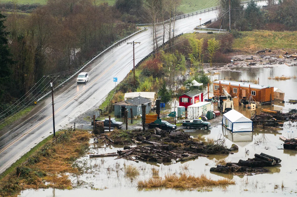 Washington infrastructure begins to fail as atmospheric rivers continue pummeling the state Washington infrastructure begins to fail as atmospheric rivers continue pummeling the state