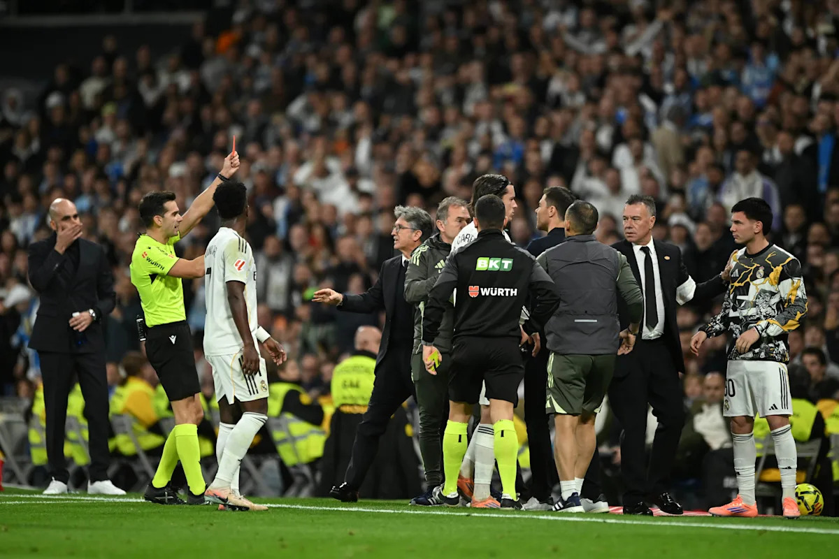 Revealed: Real Madrid had third player sent off in closing stages of Celta Vigo defeat Revealed: Real Madrid had third player sent off in closing stages of Celta Vigo defeat