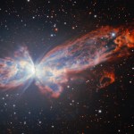 Cosmic butterfly seen in stunning new image captured by telescope Cosmic butterfly seen in stunning new image captured by telescope