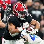 Bijan Robinson has longest rush TD in Falcons history, has team’s most scrimmage yards in a season Bijan Robinson has longest rush TD in Falcons history, has team’s most scrimmage yards in a season