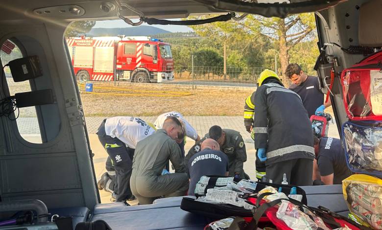 Três transportes médicos em dia de aniversário Três transportes médicos em dia de aniversário