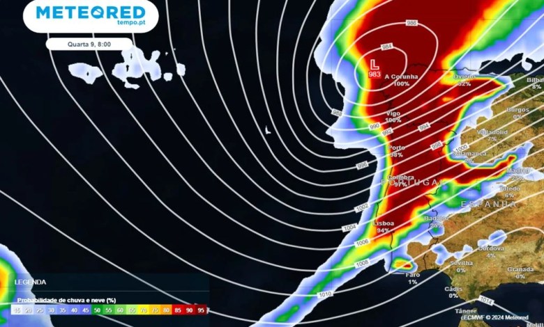Alerta: Ciclone pós-tropical Kirk chega com muita chuva, vento e mar agitado Alerta: Ciclone pós-tropical Kirk chega com muita chuva, vento e mar agitado